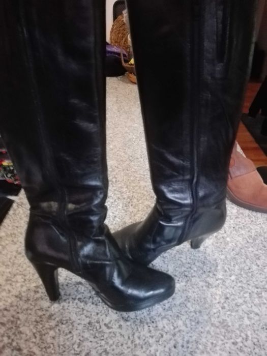 botas cano alto olx